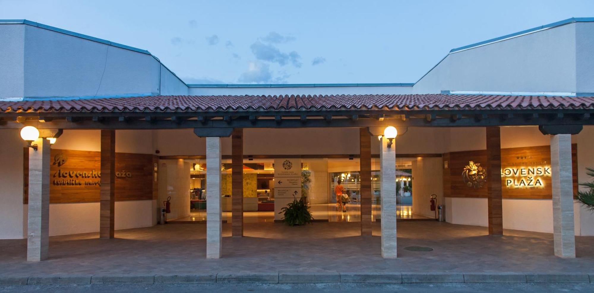 Hotel Slovenska Plaza Standard Budva Buitenkant foto