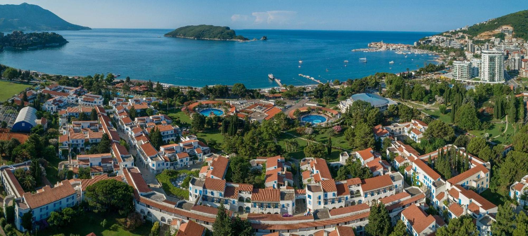 Hotel Slovenska Plaza Standard Budva Buitenkant foto